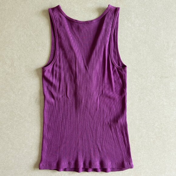 Purple V-neck Embellished Sequin Tank ASO Sharpay Evans - Picture 3 of 8